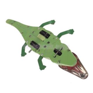 Wind Up Clockwork Tin Toy Alligator Gator Moving Crocodile Kids Child Favor Gift