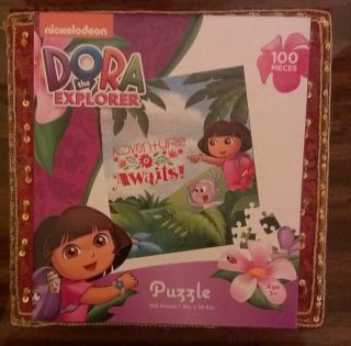 Nickelodeon Dora The Explorer Puzzle Jigsaw for KIDS100 Pcs New in Box