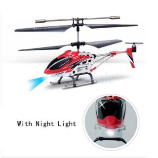 Syma S107N USB Infrared 3CH Remote Control Mini RC Helicopter w Gyro LED Light