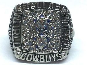 1977 Dallas Cowboys Super Bowl Champions Ring "Staubach" Size 10 US Seller