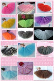 Tutu Ballet Dress Up Princess Tutus Dance Costume Girls Toddler Kids Party Skirt