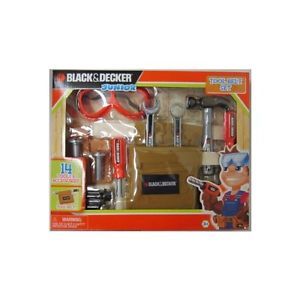 Black + Decker, Toys, Black Decker Junior Mega Tool Set 42 Tools  Accessories New