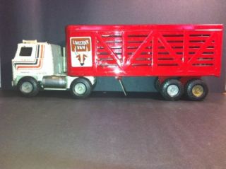 Vintage Ertl Livestock Toy Truck Collectors Good Condition