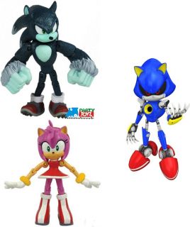Pre Order Sonic The Hedgehog 3 Pack Amy Metal Sonic Werehog Exclusive Combo