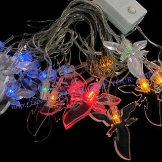 5M LED Multi Color Christmas Wedding Light Wire String Party Garden