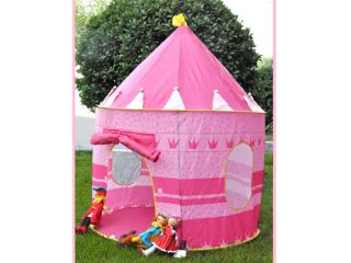 New Kids Girls Princess Palace Pink Tent Play Toy House CT05