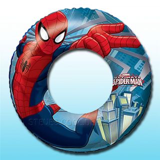 Spider Man Water Swim Inflatable Rubber Ring Armbands Beach Ball Marvel Official
