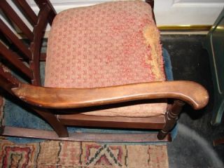 Antique Wooden Rocker Rocking Chair