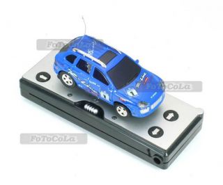 27MHz Mini Micro Remote Control Car Race Racer Toy 4 Direction w Road Blocks