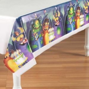 Monster Mania Plastic Table Cover Party Supplies