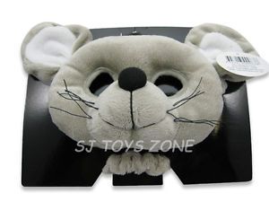 Soft Plush Animal Mask Kids Costume Dress Up Party Gift Toy Mouse Mask