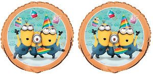 Despicable Me 2 2 Foil Mylar Balloons Birthday Party Supplies Party Favors