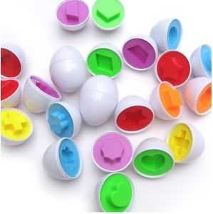 6pcs Lot Creative Smart Eggs Toy for Baby Kids Educational Puzzle Egg Toys