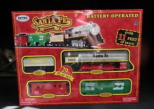 Santa FE Special Locomotive Train Track Caboose Play Set Child Boy Girl Kids Toy