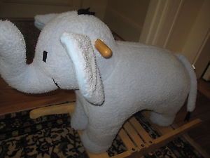 Babystyle Elephant Plush Rocker Rocking Horse Toy