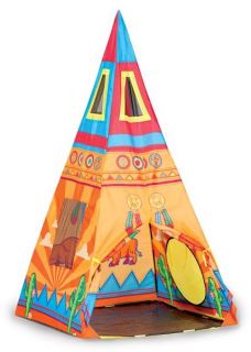 Pacific Play Tents Kids Santa FE Giant Tee Pee Tent 39610 New Same Day SHIP