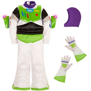  Toy Story 5pc Buzz Lightyear Halloween Costume Light Up Boys Sz 4