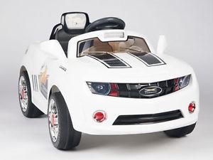 New Kids Ride on Electric Power Camaro Style Wheels Remote Control Car