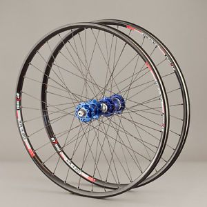 DT Swiss XR 4 20 Rims with Chris King Single Speed Hubs Wheelset 26" 9mm Front