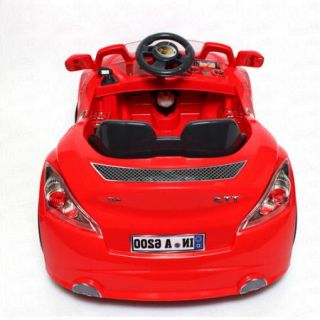 Ride on Car 12V Audi Style Kids Power Wheels w  Remote Control Toy Red