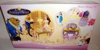  Beauty Beast Deluxe Dining Doll Playset