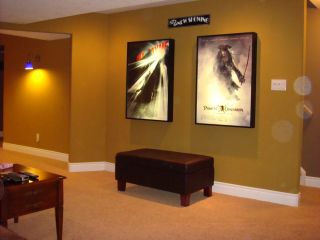 Movie Poster Light Box Display Frame Cinema Lightbox Light Up Home Theater Sign