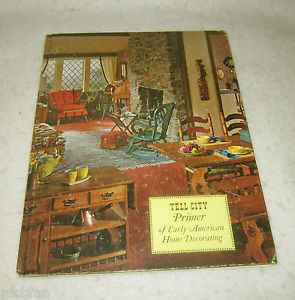 1968 Tell City Chair Co Furniture Catalog Indiana Early American Decorating