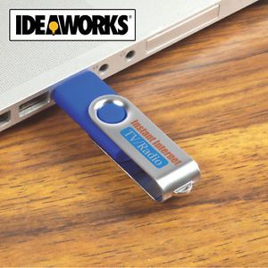 Ideaworks Internet TV Radio USB Flash Drive Computer Memory