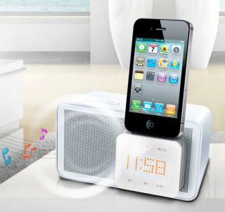 LG ND1520 iPod iPhone Compact Dock Audio Speaker Clock FM Radio 18W