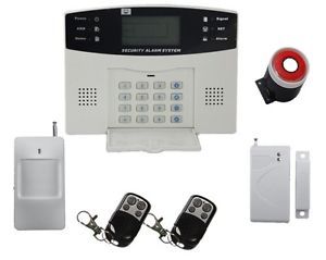 Wireless Home Security System House Fixed Phone Line Alarm Auto Dialer