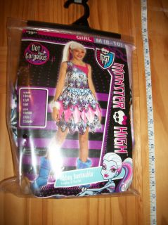 New Monster High Girl Costume 8 10 Abbey Bominable Halloween Holiday Outfit Med
