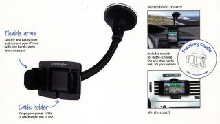 Kensington Car Mount Quick Release Windshield Vent Rotatable for iPhone 39256
