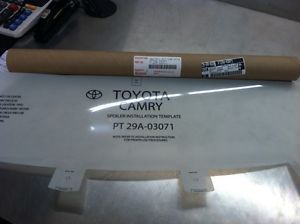 2007 2011 Toyota Camry Rear Spoiler Install Kit