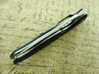 VG Spyderco Tenacious G10 Drop Point Pocket Knife Hunting Vintage Knives Tools