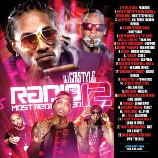 Busta Rhymes 2 Chainz Tyga "Radios Most Requested 12" Rap Hip Hop Mixtape Mix CD