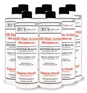 New Onyx Professional 100 Pure Acetone Nail Polish Remover 1 Gallon