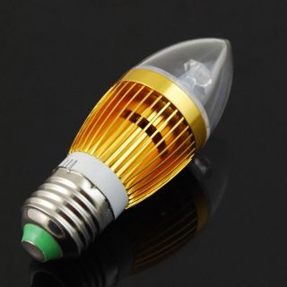10pcs AC85 265V E27 Warm White 12W LED Crystal Light Spot Light Bulb Lamp 4X3W