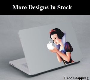 17" Snow White Laptop Skin Cover Notebook MacBook Air Decal Stickers 57