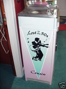 Customized Elvis Marilyn Monroe James Dean Water Cooler