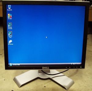 Dell UltraSharp 1708FPF 17" LCD Flat Panel LCD TFT Active Matrix Monitor Used