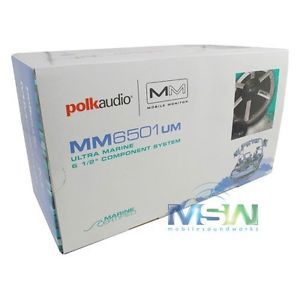 Polk Audio® MM6501 UM 6 5" 2 Way Ultra Marine Component Speaker System MM6501UM