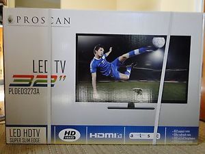 Proscan 32" LED HD TV Television 1080 Digital Flat Screen New Unopened in Box