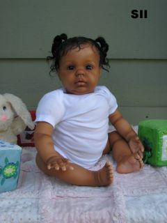 Beautiful Reborn Ethnic Biracial Toddler Baby Girl Doll "Chanel" by Donna RuBert