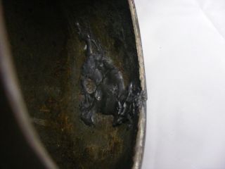 Antique Chinese Signed Censer Bowl Incense Creatures Tripod Burner Pot Bronze