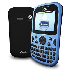 Yezz Ritmo 2 Dual Sim Quadband Unlocked GSM Blue VGA Cam Global Cell Phone New