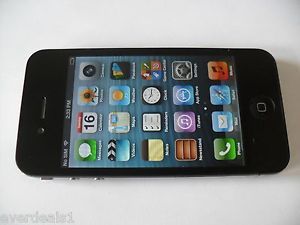 Factory Unlocked at T iPhone 4 32GB Black Video GSM Cell Phone Guaranteed