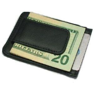 Men's Wallet Credit Card Holder w Magnetic Money Clip Mens Leather Cash ID Clips