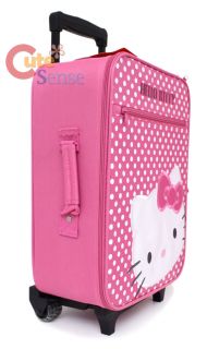 Sanrio Hello Kitty Suitcase Luggage Trolley Bag Pink