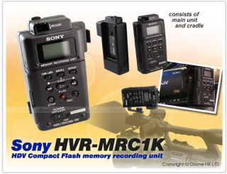 Sony HVR MRC1K Compact Flash Memory Recording Unit HDV DVCAM