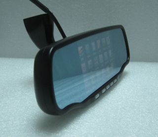 Car Rear View Mirror 5' GPS HD 720P DVR Google Maps Back Up Camera Bluetooth